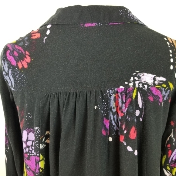 FREE PEOPLE Field of Butterflies Tunic Dress Top, sz Sm - Picture 8 of 13
